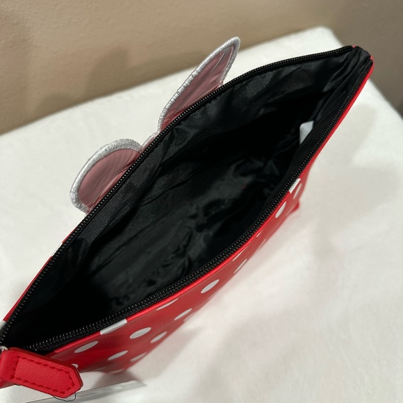 Disney Minnie Mouse Red Polka Dot Cosmetic Bag - Picture 3 of 3